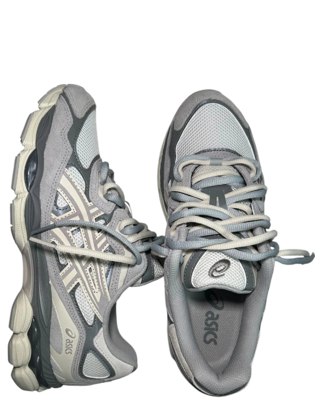 ASICS GEL-NYC-OYSTER GREY DOUBLE LACED
