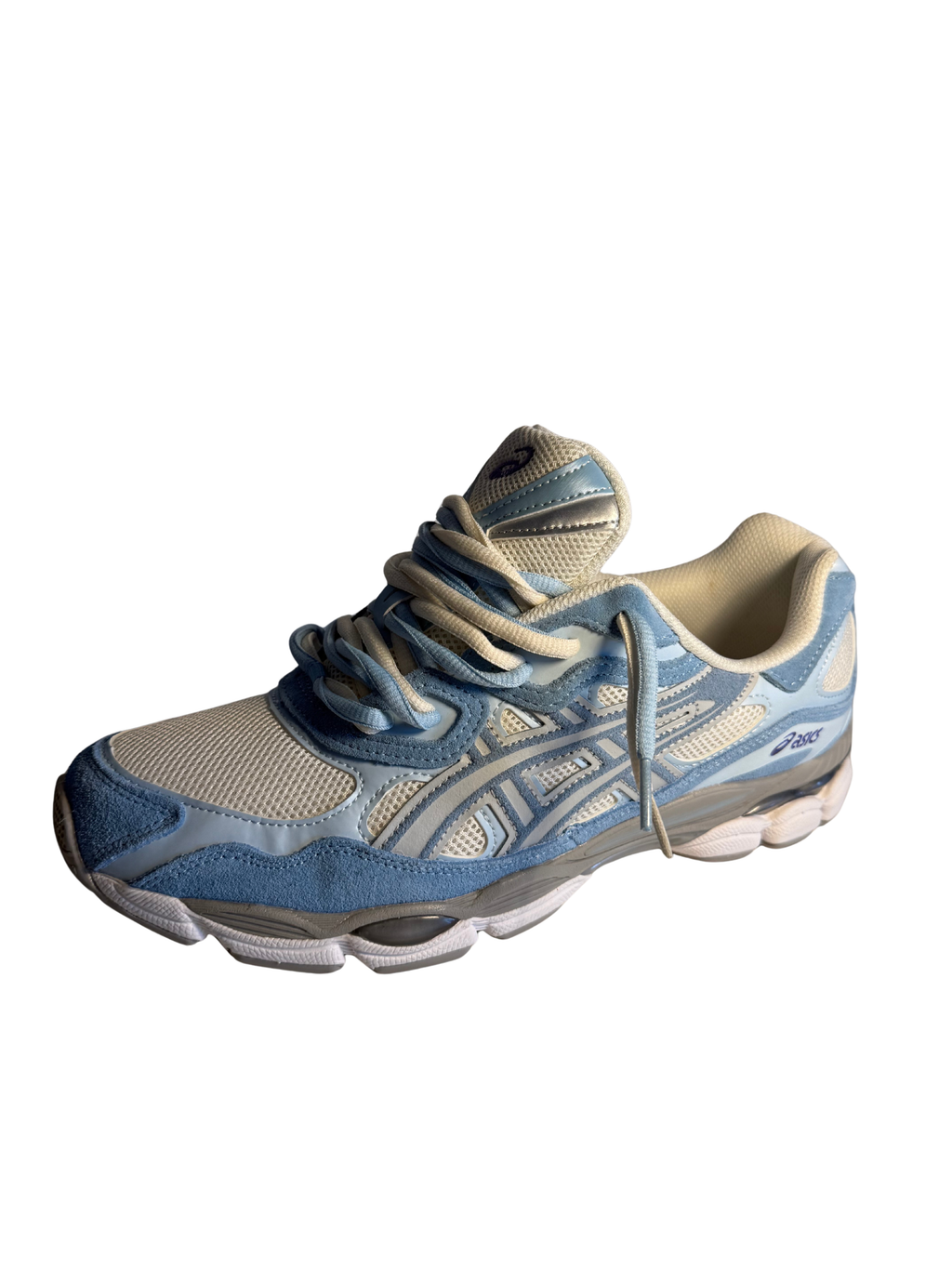 ASICS GEL NYC SKY BLUE DOUBLE LACED